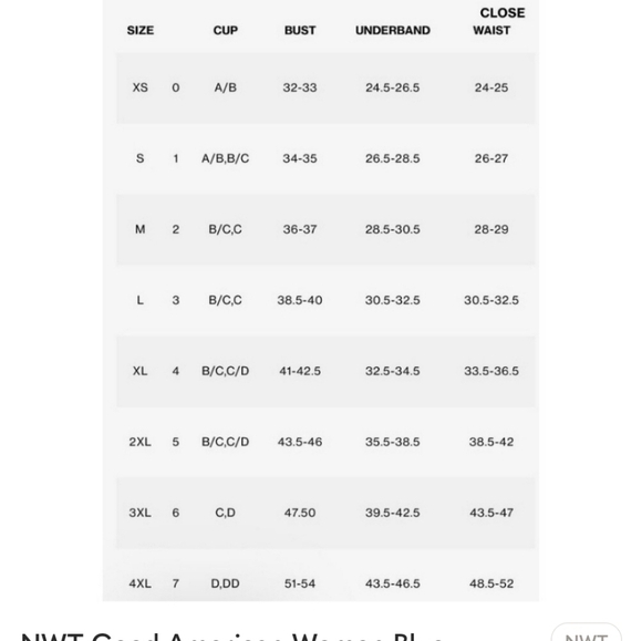 NWT Good American Women Always Fits Swim Bikini Bright Poppy Bra Sz 5/2XL - Picture 11 of 11